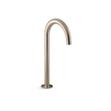 Kohler - Components Bathroom sink faucet spout with Tube design, 1.2 gpm - Vibrant Brushed Bronze