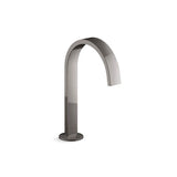 Kohler - Components Bathroom sink faucet spout with Ribbon design, 1.2 gpm - Vibrant Titanium