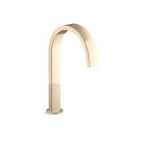 Kohler - Components Deck-mount bath spout with Ribbon design - Vibrant French Gold
