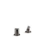 Kohler - Components Deck-Mount Handshower Holder And Two-Way Diverter Valve - Vibrant Titanium