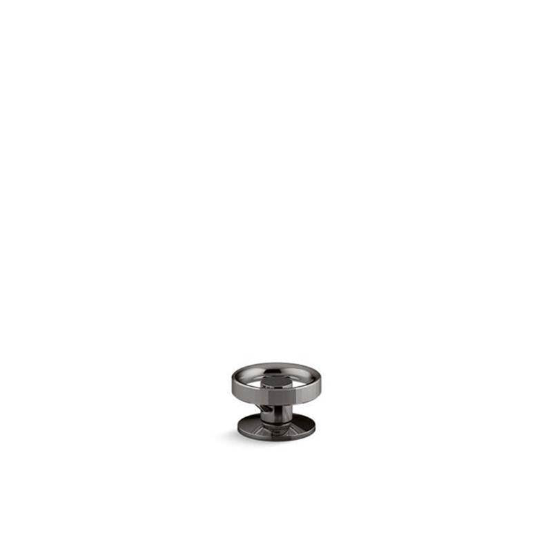 Kohler - Components Deck-mount bath faucet handles with Industrial design - Vibrant Titanium