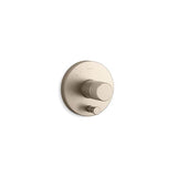 Kohler - Components Rite-Temp valve trim with Oyl handle and diverter - Vibrant Brushed Bronze