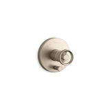 Kohler - Components Rite-Temp valve trim with Industrial handle and diverter - Vibrant Brushed Bronze