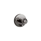 Kohler - Components Rite-Temp valve trim with Industrial handle and diverter - Vibrant Titanium