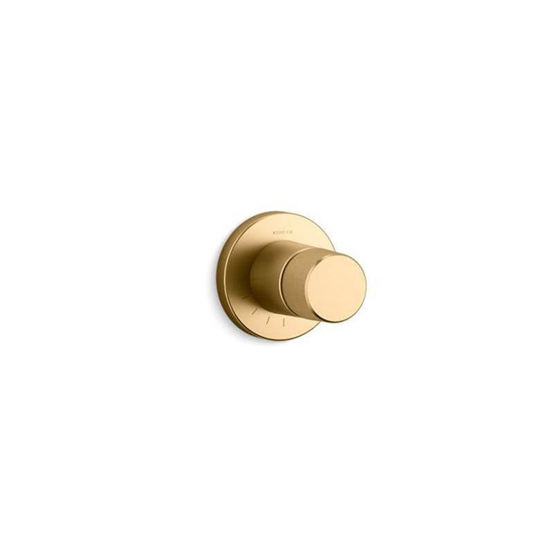 Kohler - Components MasterShower volume control valve trim with Oyl handle - Vibrant Brushed Moderne Brass