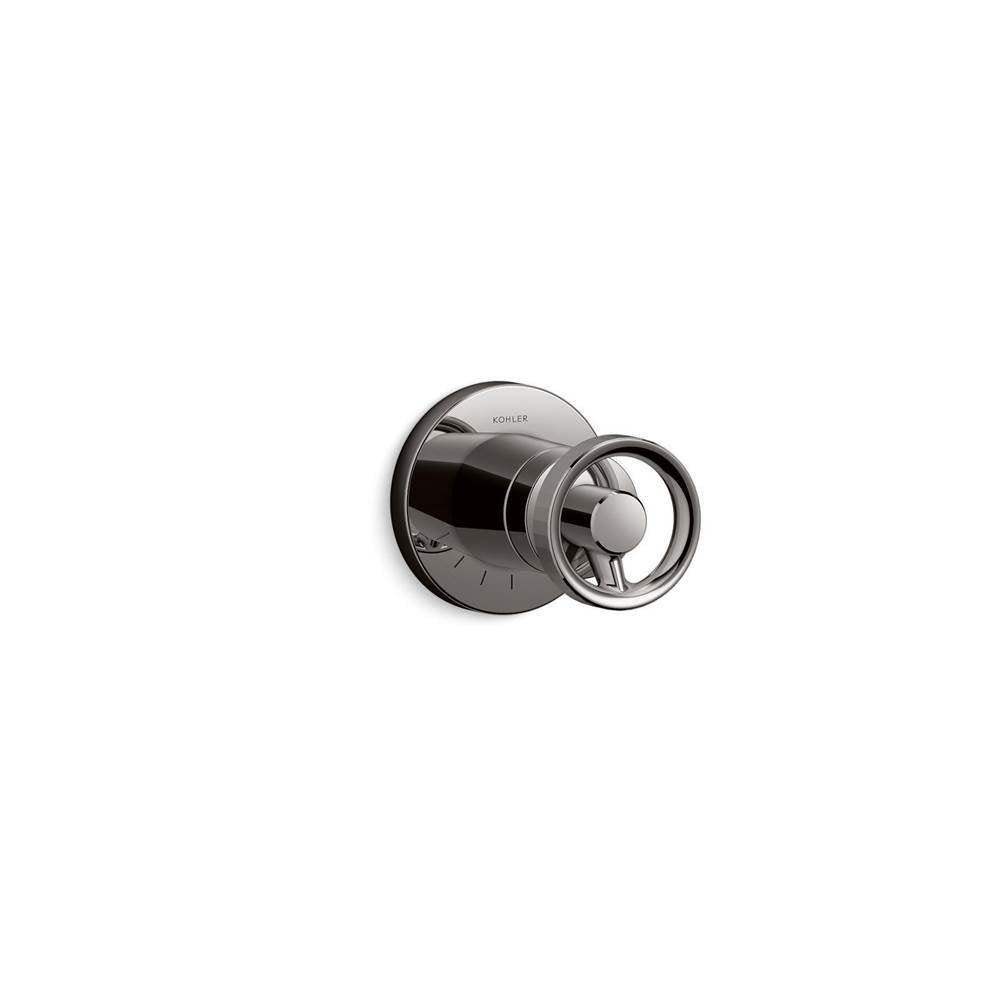 Kohler - Components MasterShower volume control valve trim with Industrial handle - Vibrant Titanium