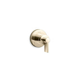 Kohler - Components MasterShower transfer valve trim with Lever handle - Vibrant French Gold