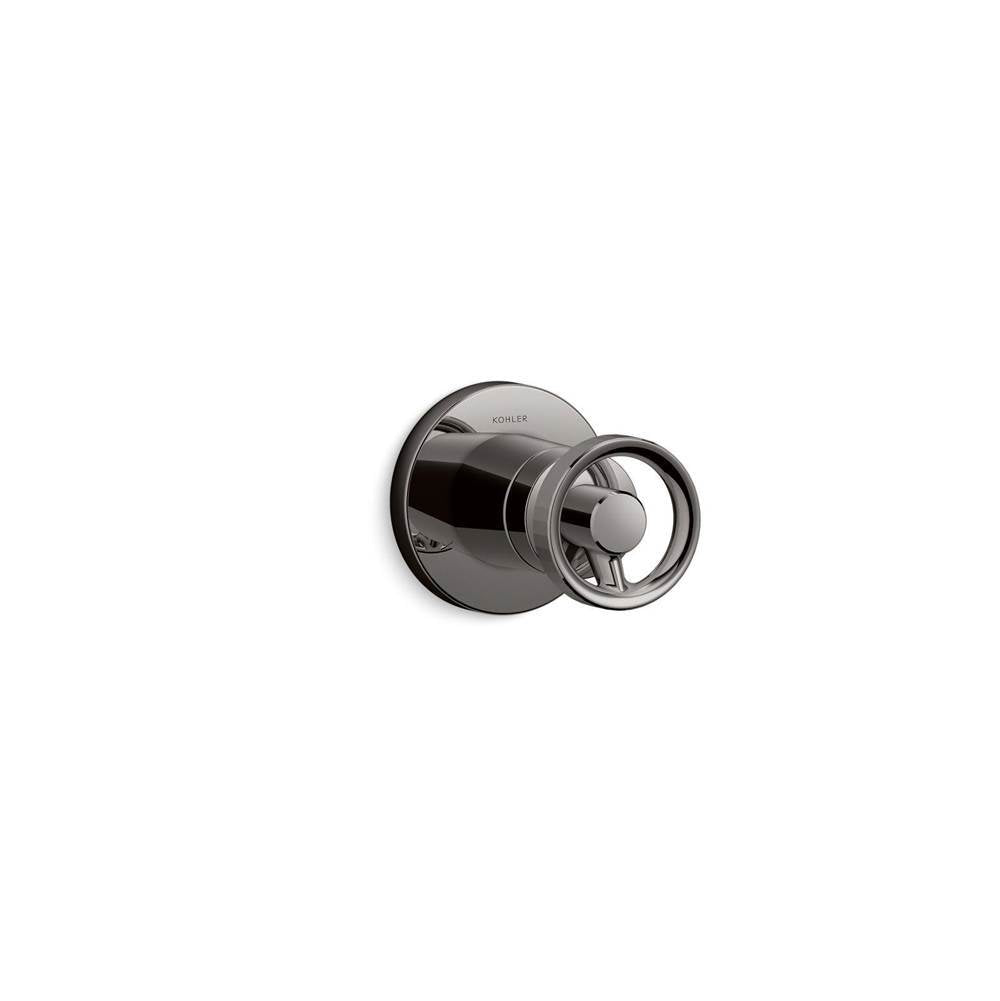 Kohler - Components MasterShower transfer valve trim with Industrial handle - Vibrant Titanium