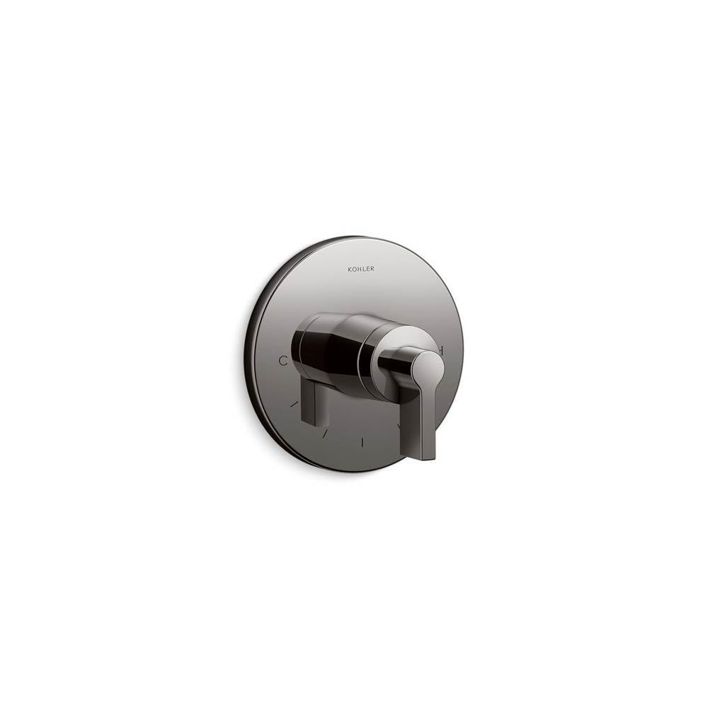 Kohler - Components MasterShower temperature control valve trim with Lever handle - Vibrant Titanium