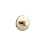 Kohler - Components MasterShower temperature control valve trim with Oyl handle - Vibrant French Gold