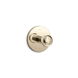 Kohler - Components MasterShower temperature control valve trim with Industrial handle - Vibrant French Gold