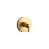 Kohler - Components Rite-Temp valve trim with Lever handle - Vibrant Brushed Moderne Brass