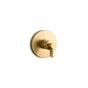 Kohler - Components Rite-Temp valve trim with Lever handle - Vibrant Brushed Moderne Brass