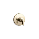Kohler - Components Rite-Temp valve trim with Lever handle - Vibrant French Gold