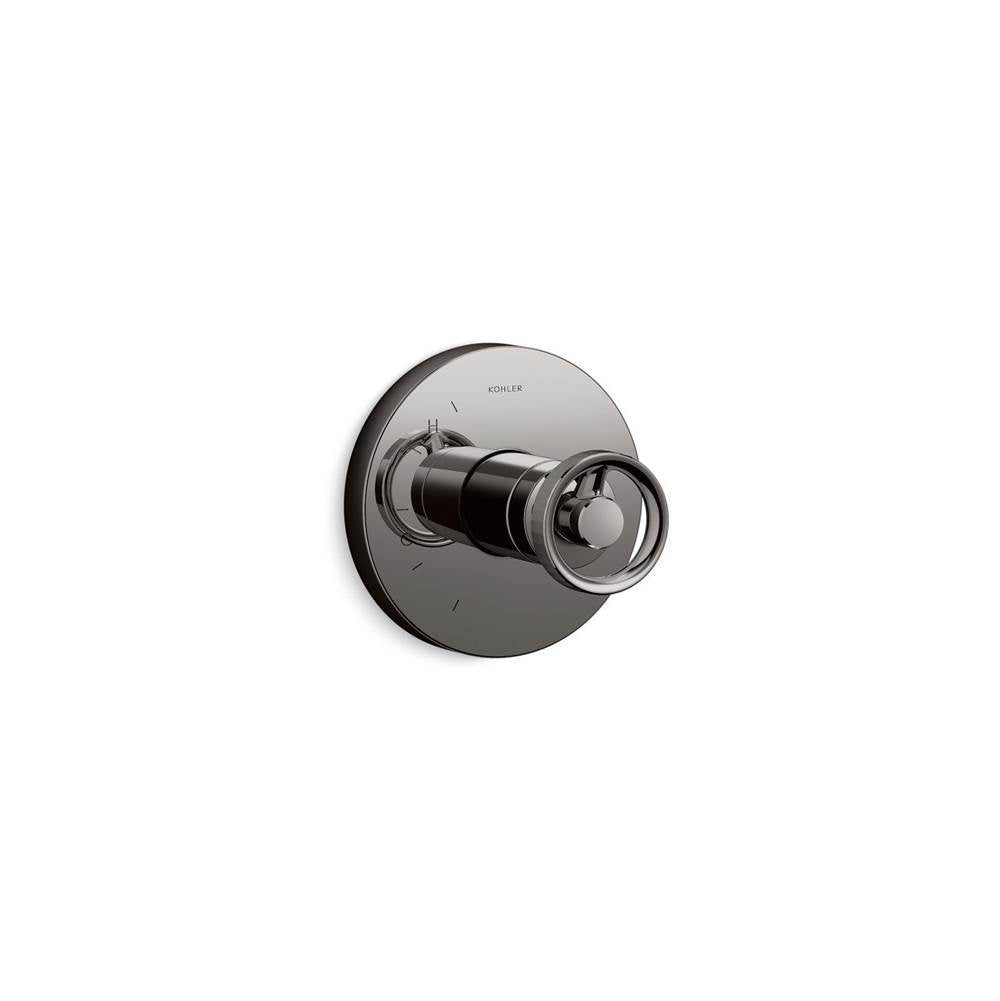 Kohler - Components Rite-Temp valve trim with Industrial handle - Vibrant Titanium
