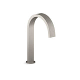 Kohler - Components Deck-mount bath spout with Ribbon design - Vibrant Brushed Nickel
