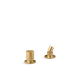Kohler - Components Deck-mount handshower holder and two-way diverter valve - Vibrant Brushed Moderne Brass