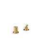 Kohler - Components Deck-mount handshower holder and two-way diverter valve - Vibrant Brushed Moderne Brass
