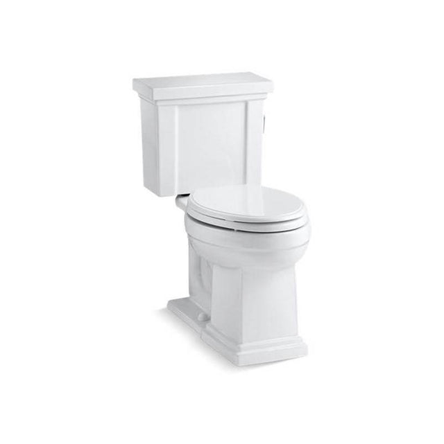 Kohler - Tresham Two-piece elongated toilet, 1.28 gpf - White