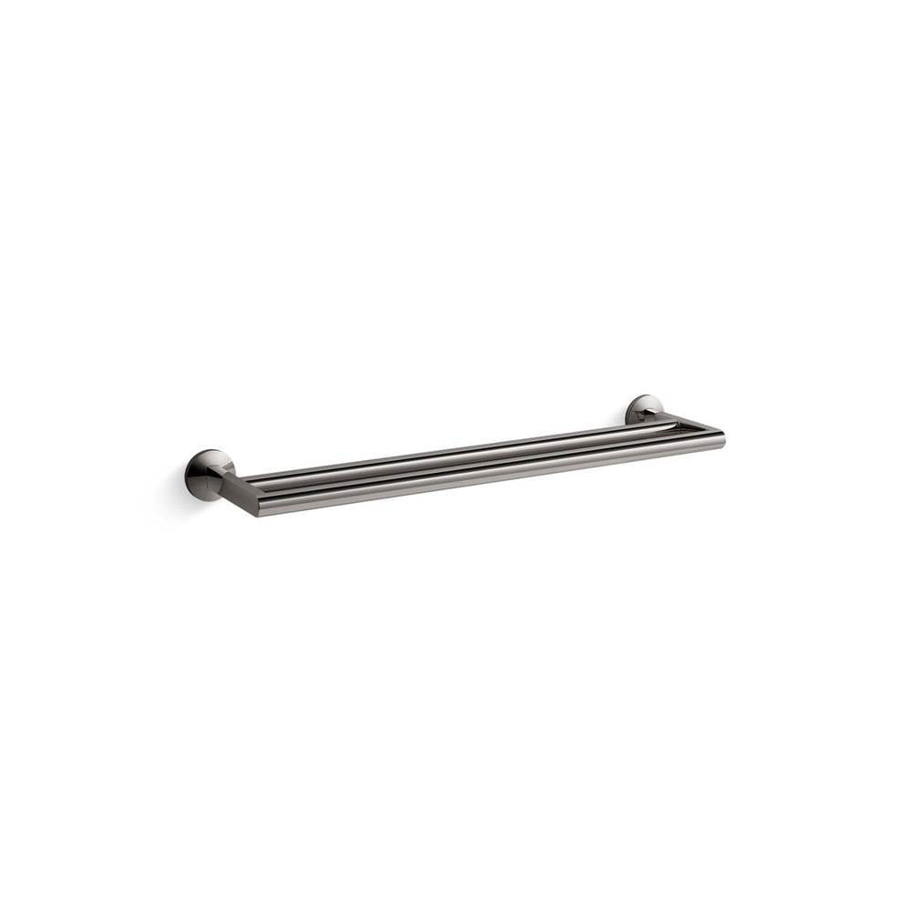 Kohler - Components Double Towel Bar - Vibrant Titanium