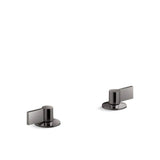 Kohler - Components Lever bathroom sink faucet handles - Vibrant Titanium