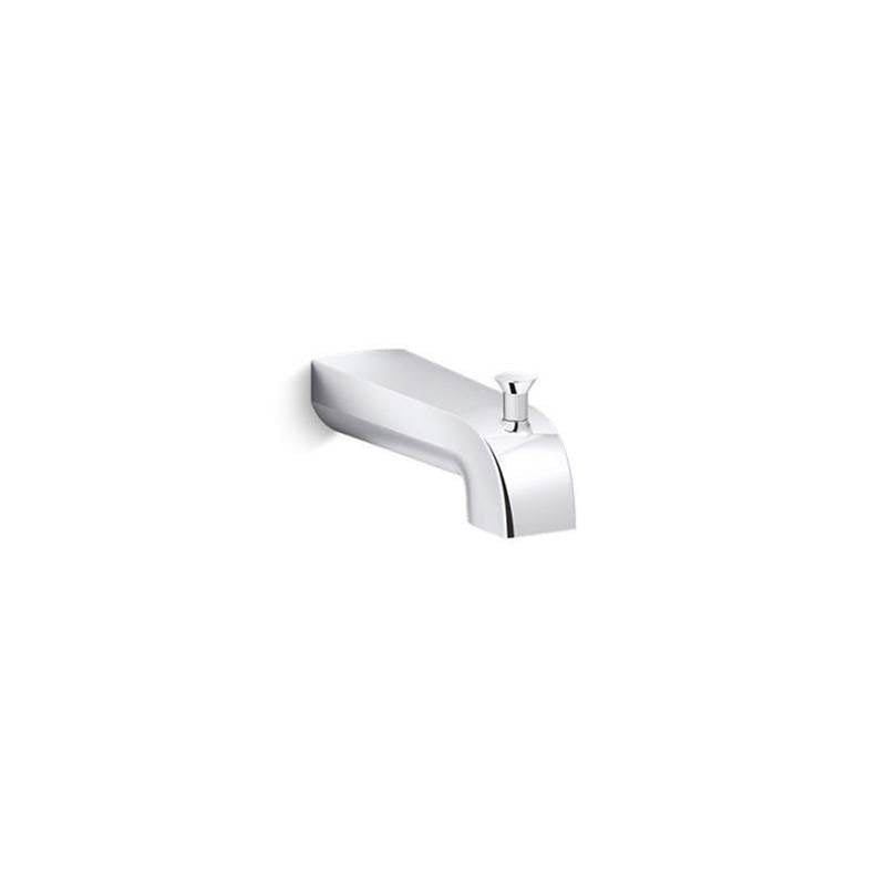 Kohler - Pitch Wall-mount diverter bath spout - Polished Chrome