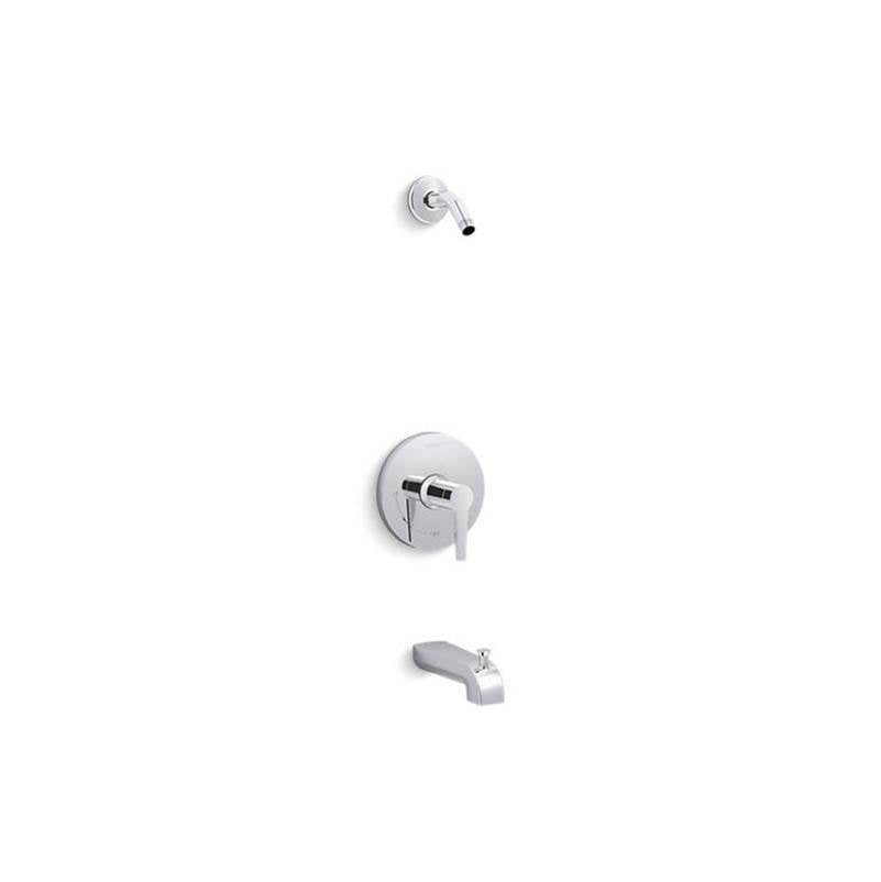 Kohler - Pitch Rite-Temp bath and shower trim kit, without showerhead - Polished Chrome