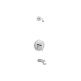 Kohler - Pitch Rite-Temp bath and shower trim kit, without showerhead - Polished Chrome