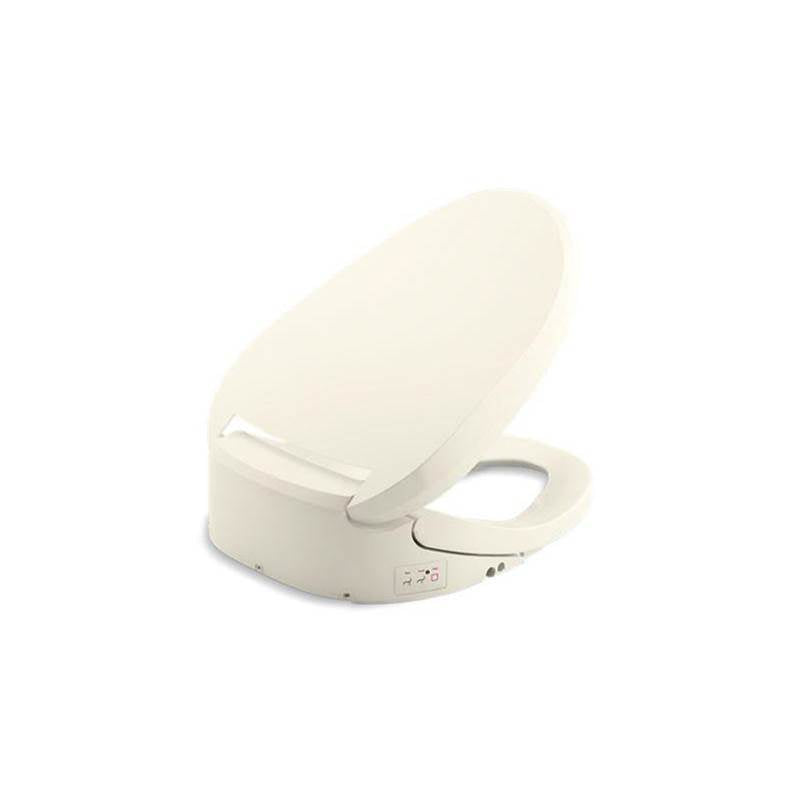 Kohler - PureWash E820 Elongated bidet toilet seat with remote control - Biscuit