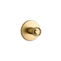Kohler - Components MasterShower temperature control valve trim with Industrial handle - Vibrant Brushed Moderne Brass