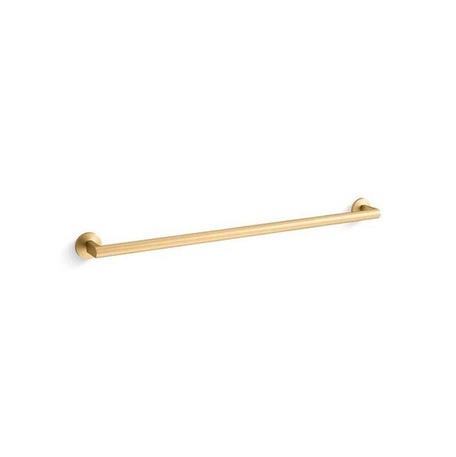 Kohler - Components 30'' towel bar - Vibrant Brushed Moderne Brass