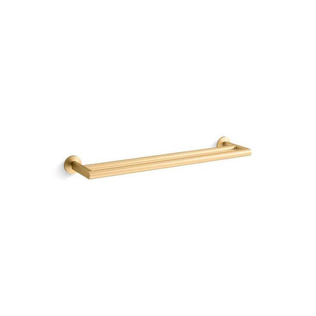Kohler - Components Double towel bar - Vibrant Brushed Moderne Brass