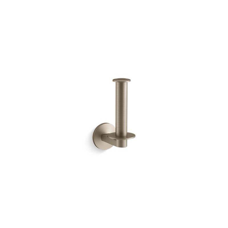 Kohler - Components Vertical toilet paper holder - Vibrant Brushed Bronze