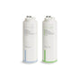 Kohler - Aquifer+ Replacement filter cartridge two-pack with hollow fiber membrane and carbon block VOC