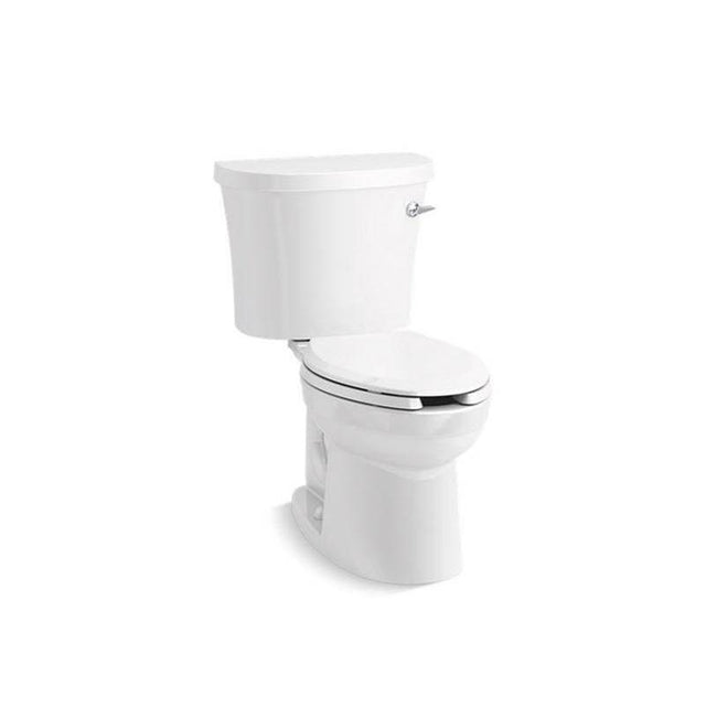 Kohler - KingstonE Two-piece elongated toilet, 1.28 gpf - White