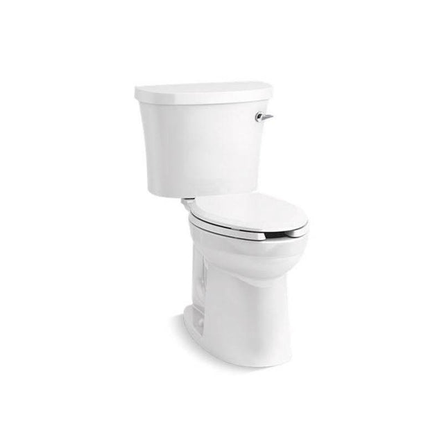 Kohler - KingstonE Two-piece elongated toilet, 1.28 gpf - White