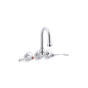 Kohler - Triton Bowe Shelf-back sink faucet - Polished Chrome