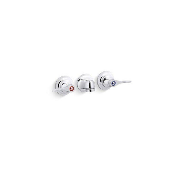Kohler - Triton Bowe Shelf-back bathroom sink faucet - Polished Chrome