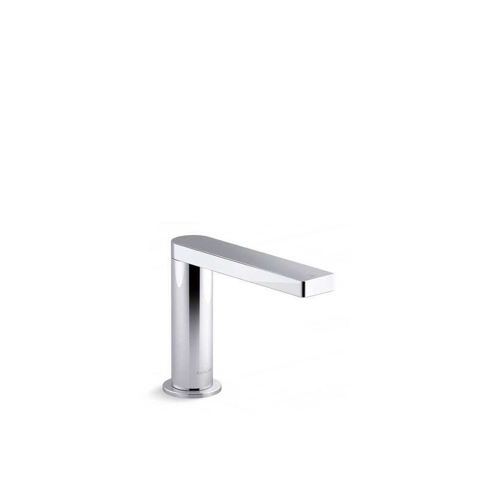 Kohler - Composed Touchless single-hole lavatory faucet with Kinesis sensor technology, DC-powered, 0.35 gpm - Polished Chrome