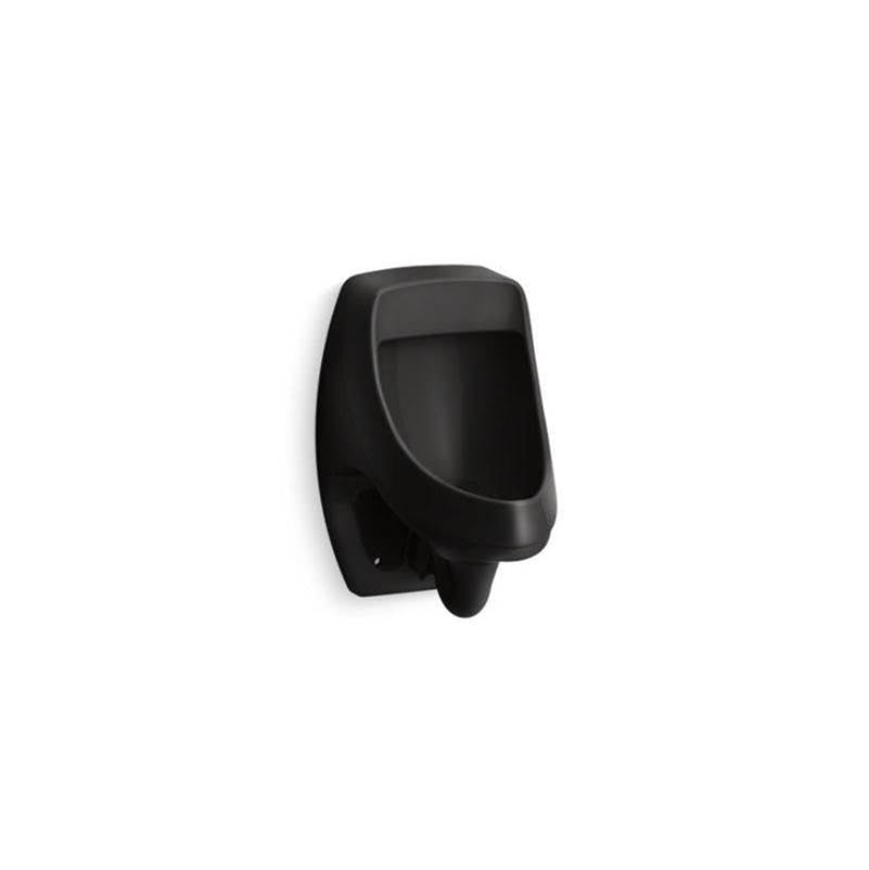 Kohler - DexterE Washout half-stall 0.125 gpf urinal, rear spud - Black