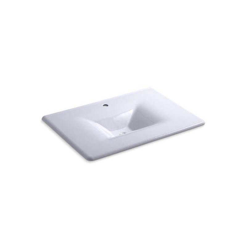 Kohler - Iron/Impressions 31'' Enameled cast iron vanity top with integrated rectangular sink - Lavender Grey