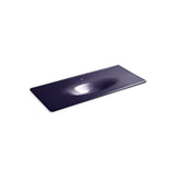 Kohler - Iron/Impressions 49'' Enameled cast iron vanity top with integrated oval sink - Indigo Blue