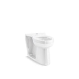 Kohler - Modflex Adjust-a-Bowl Floor-mount top spud flushometer bowl with bedpan lugs - White