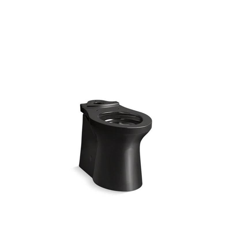 Kohler - Betello Elongated toilet bowl with skirted trapway - Black