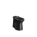 Kohler - Betello Elongated toilet bowl with skirted trapway - Black