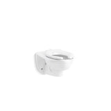 Kohler - KingstonE Ultra Wall-mount top spud flushometer bowl - White