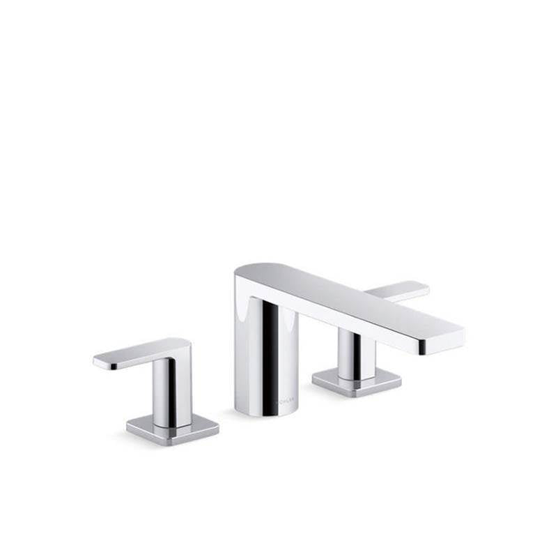 Kohler - Parallel Deck-mount bath faucet - Polished Chrome