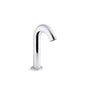 Kohler - ObloE Touchless faucet with Kinesis sensor technology and temperature mixer, AC-powered - Polished Chrome