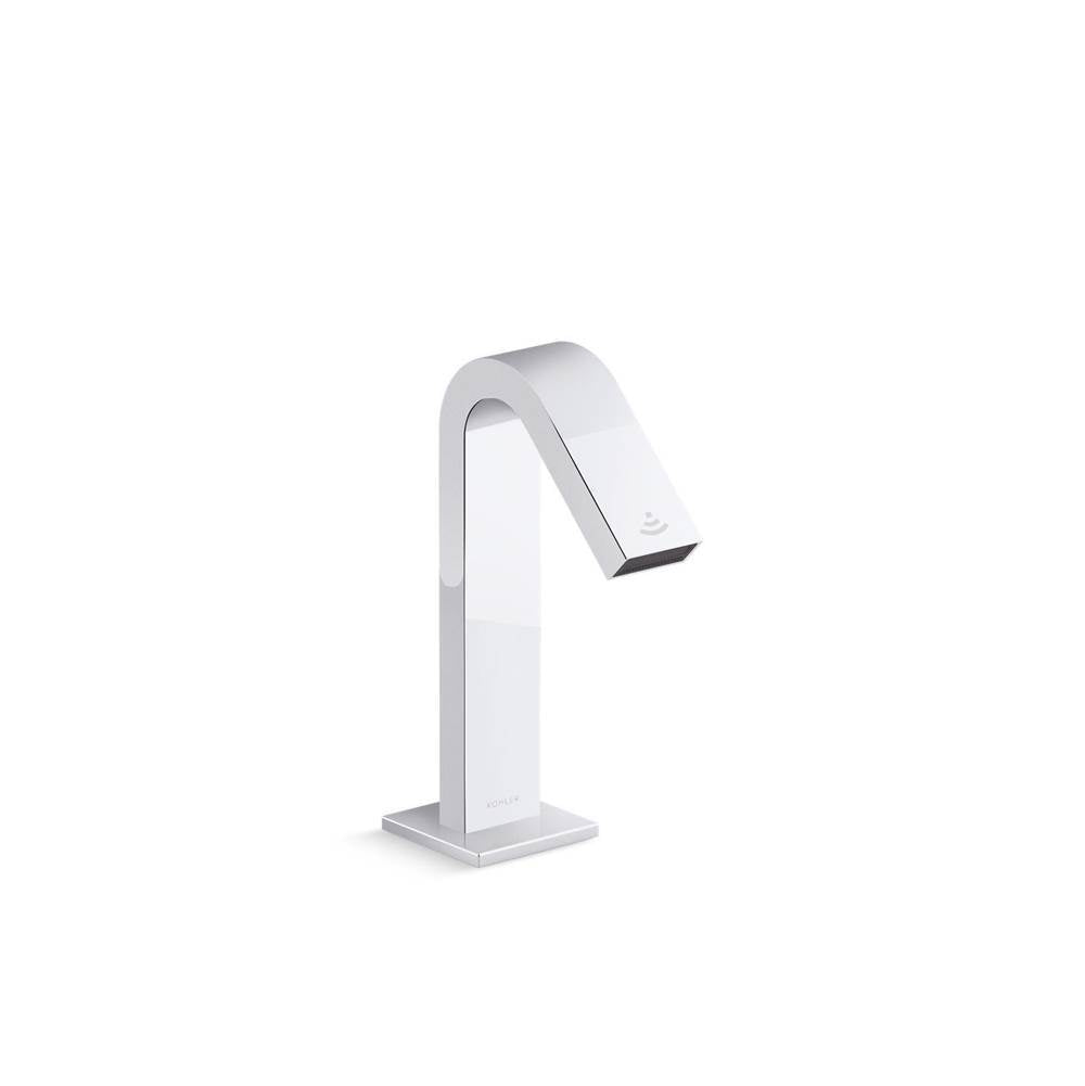 Kohler - Loure Touchless faucet with Kinesis sensor technology and temperature mixer, AC-powered - Polished Chrome