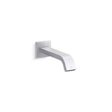 Kohler - Loure Wall-mount touchless faucet with Kinesis sensor technology, AC-powered - Polished Chrome